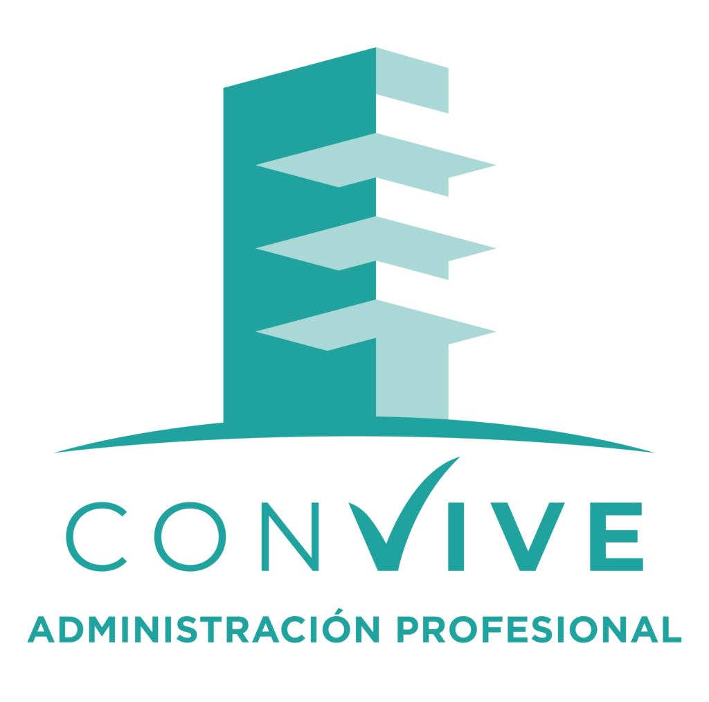 Logo ConVive Administración Profesional Vertical Cuadrícula